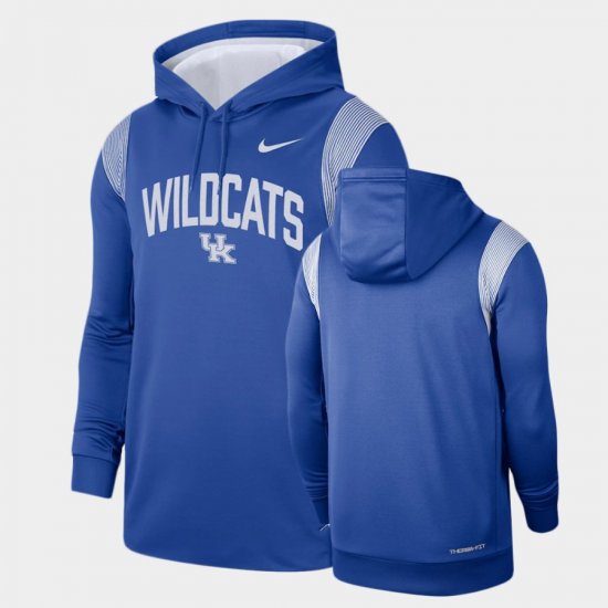 2022 Game Day Sideline Kentucky Wildcats Men\'s Royal Hoodie 598718-803