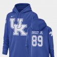 #89 Allen Dailey Jr. Champ Drive University of Kentucky Football Performance Mens Royal Hoodie 841290-736