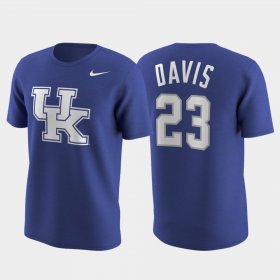 #23 Anthony Davis Future Stars Kentucky Replica College Future Star Men's Royal T-Shirt 943896-700