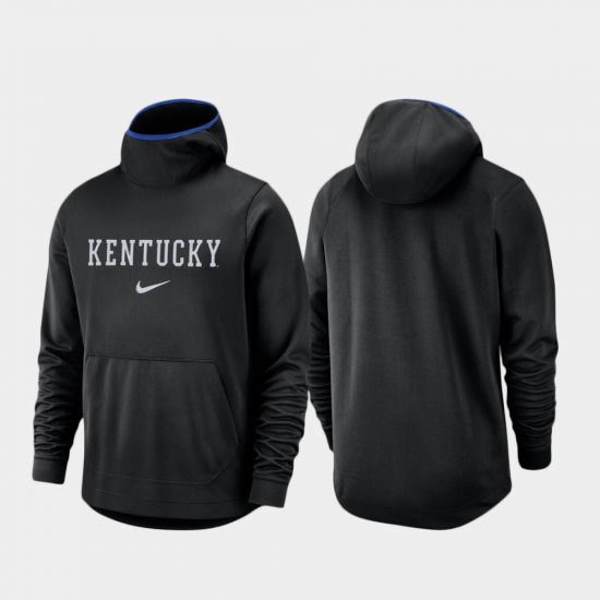 Spotlight Wildcats Basketball Team Logo Pullover Men\'s Black Hoodie 397817-837