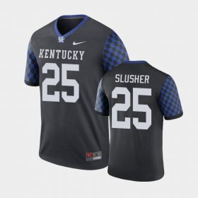 #25 Brett Slusher Legend Kentucky Wildcats Football Performance Men's Black Jersey 308560-962