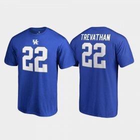 #22 Danny Trevathan College Legends University of Kentucky Name & Number Mens Royal T-Shirt 841905-605