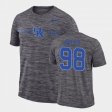 #98 Cavon Butler GFX Velocity UK Sideline Legend Performance Men's Gray T-Shirt 865742-445