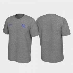Left Chest Logo University of Kentucky Legend Men's Heathered Gray T-Shirt 700582-550