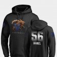 #56 Kash Daniel Midnight Mascot Kentucky Football Mens Black Hoodie 304717-325