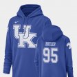 #95 Miles Butler Champ Drive University of Kentucky Football Performance Men Royal Hoodie 668894-972