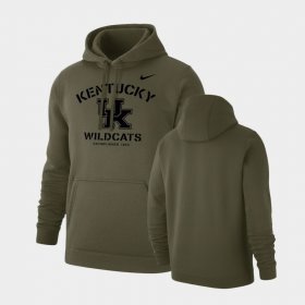 Stencil Arch Kentucky Club Fleece Men's Olive Hoodie 369922-190