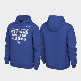 Local Phrase Kentucky Pullover Men Royal Hoodie 757023-221