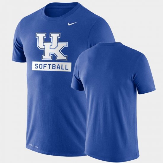 Drop Legend University of Kentucky Performance Softball Men\'s Royal T-Shirt 832660-193