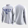 Family on Court UK March Madness Legend Basketball Long Sleeve Men White T-Shirt 305722-538