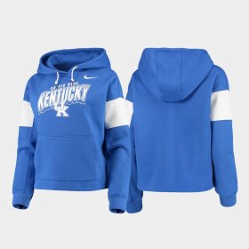 Local University of Kentucky Pullover Women Royal Hoodie 681963-633