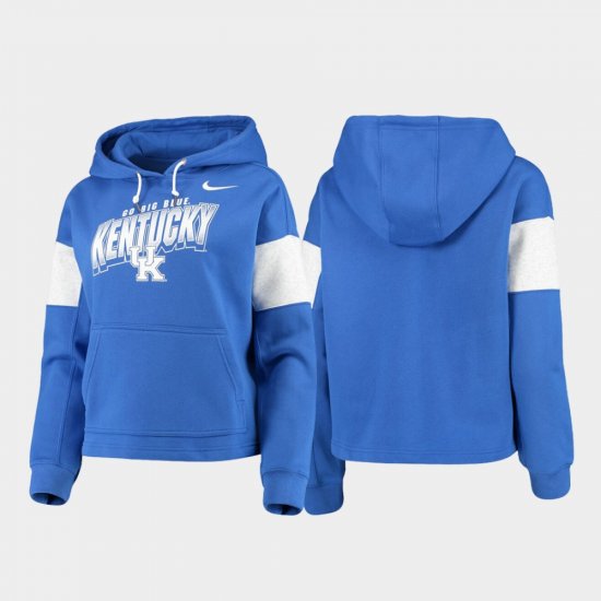 Local University of Kentucky Pullover Women Royal Hoodie 681963-633